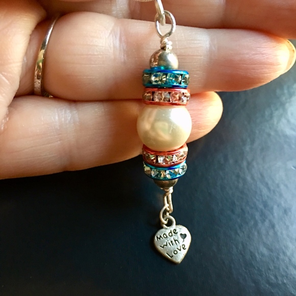 Show your PRIDE - Transgender Charm Necklace🌈🌈 - Handmade - Picture 1 of 5